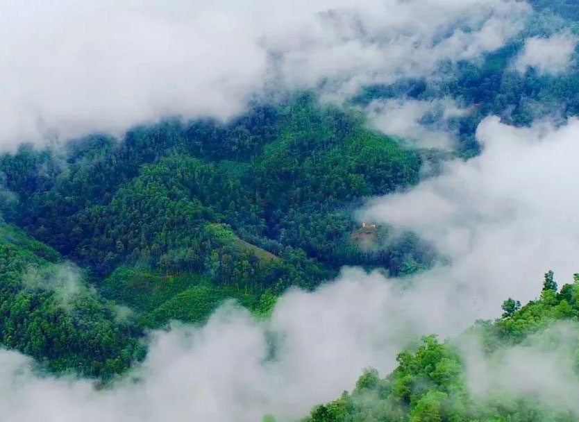 龙门山-葛仙山飞来峰